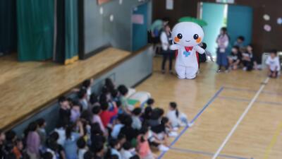 サプライズ！わかばちゃんも遊びにきてくれました。